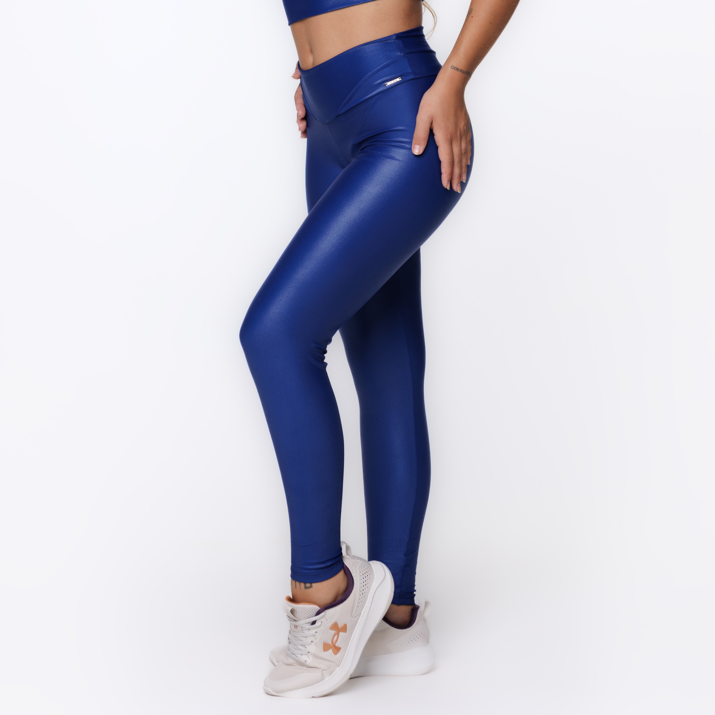 Calça Legging Feminina CalÃ§a Cirre Fitness Calça Legging Fitness
