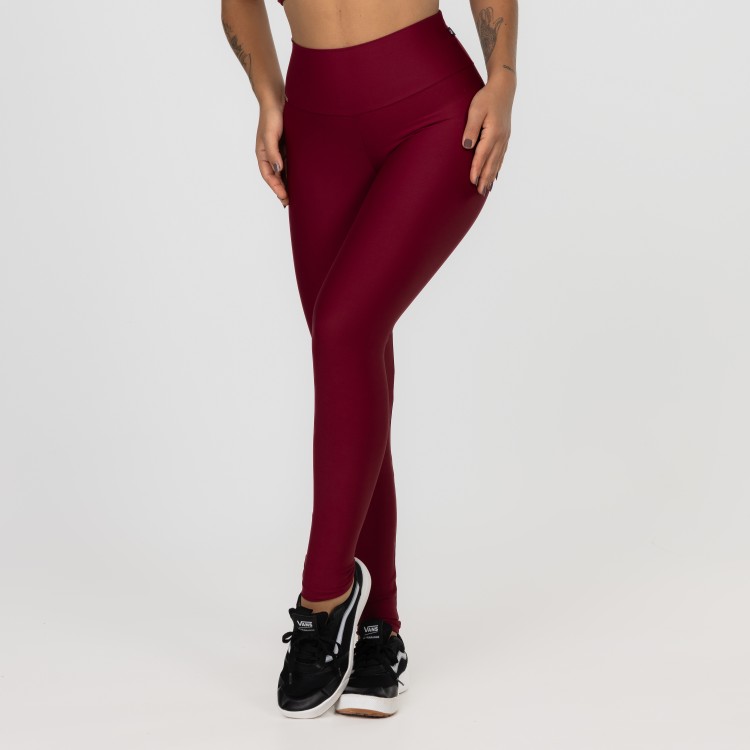 Calça Legging Fitness Feminina Cintura Alta blackout Poliamida