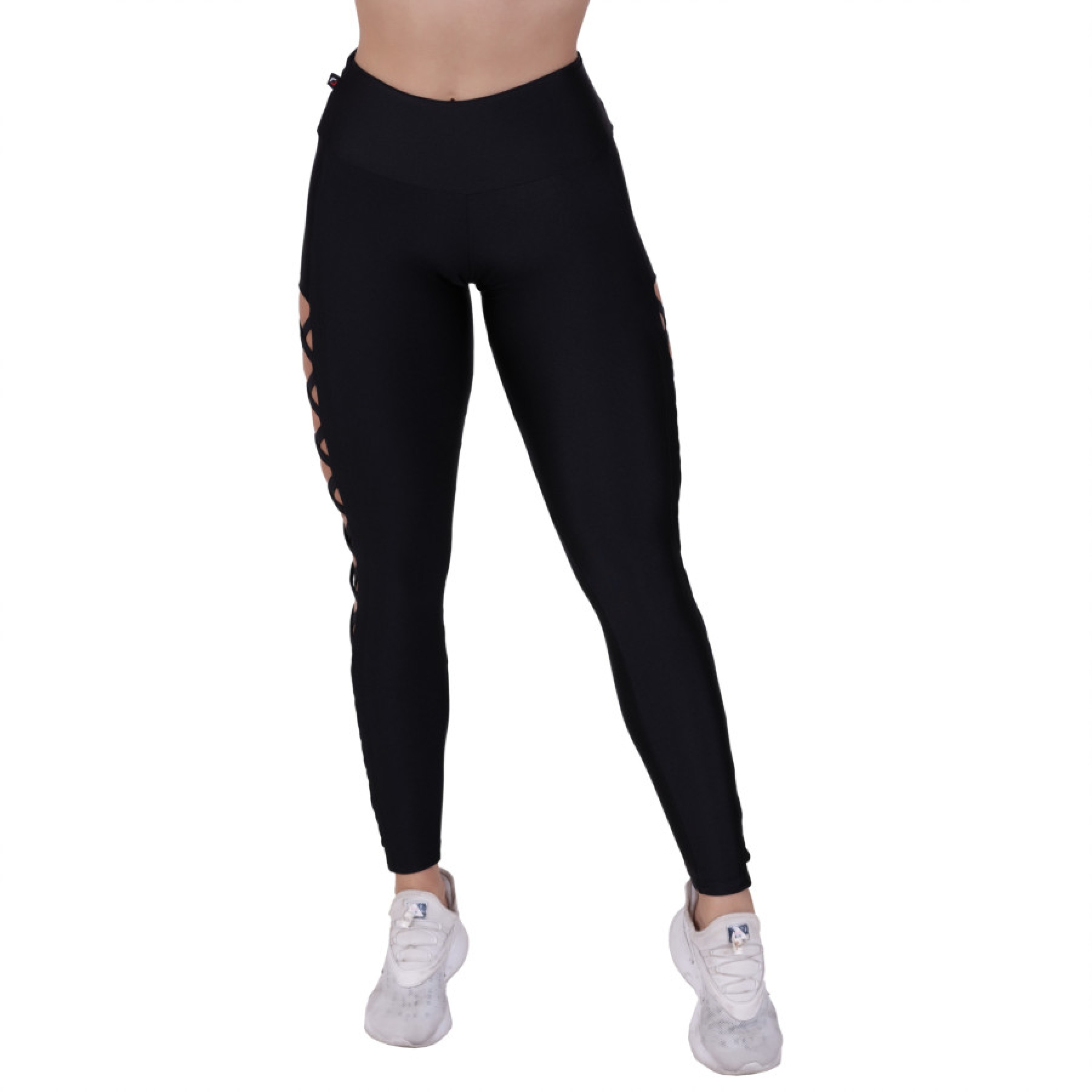 Calça De Corrida Feminina Leggings Depot - Cintura Alta Estampada - Conforto Garantido