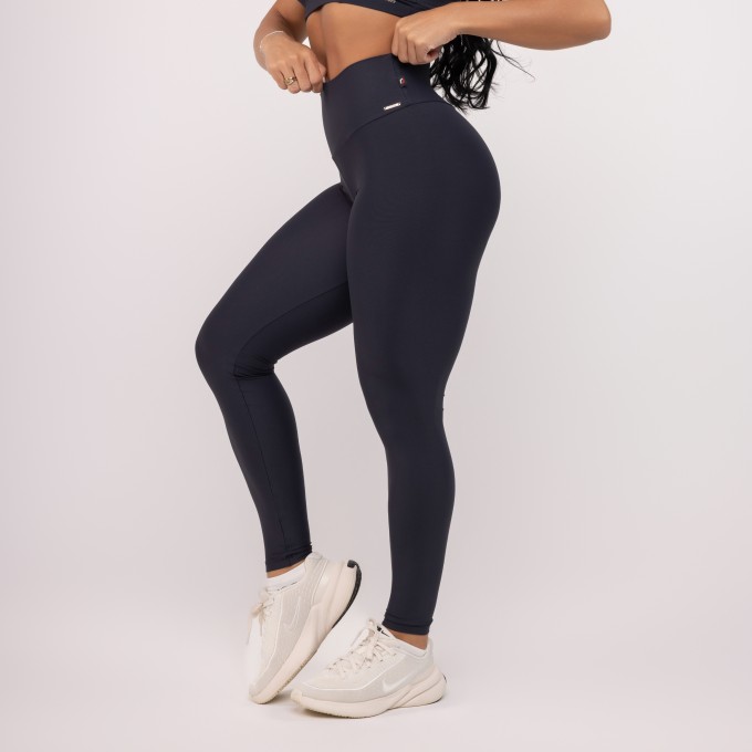 Calça Legging Fitness Feminina Cintura Alta Modeladora