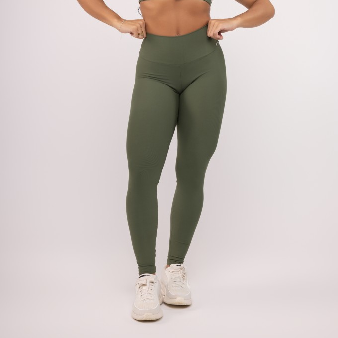 Calça Legging Fitness Feminina Cintura Alta Modeladora