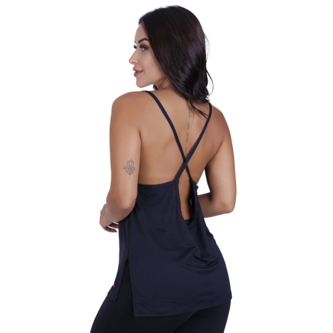 Camiseta Fitness Feminina Costa Cavada Dry