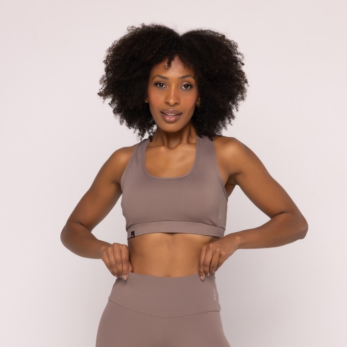 Top Nadador Fitness Feminino Liso