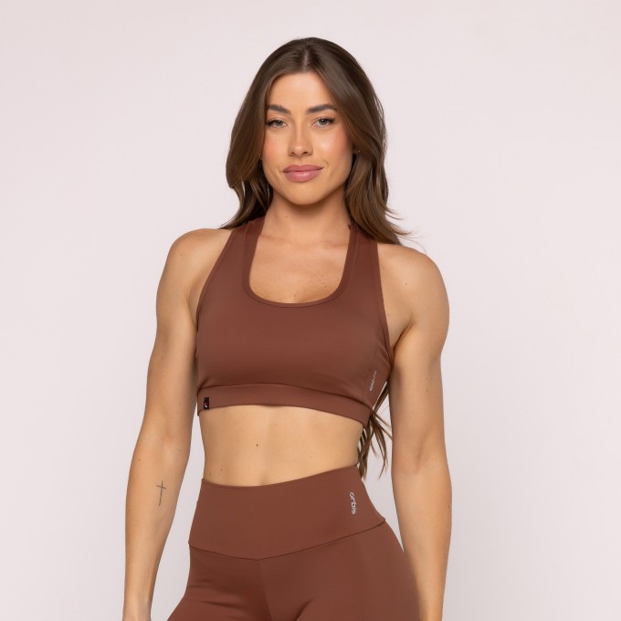 Top Nadador Fitness Feminino Liso